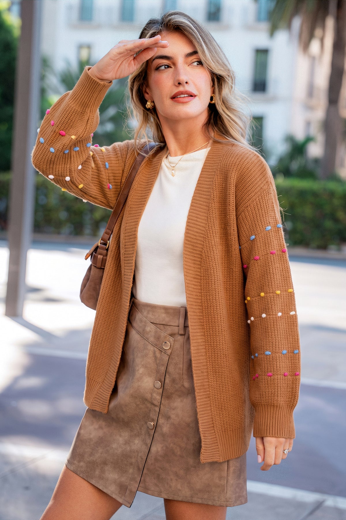 Unexpected Burnt Orange Cardigan