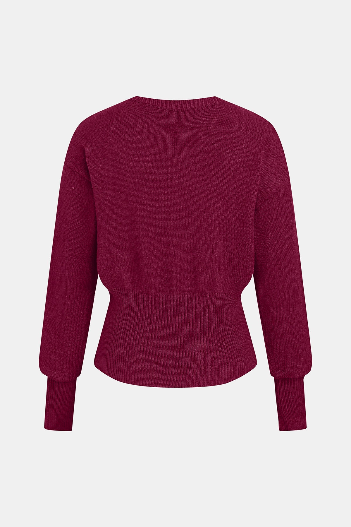 Unexpected Turn Red Cardigan