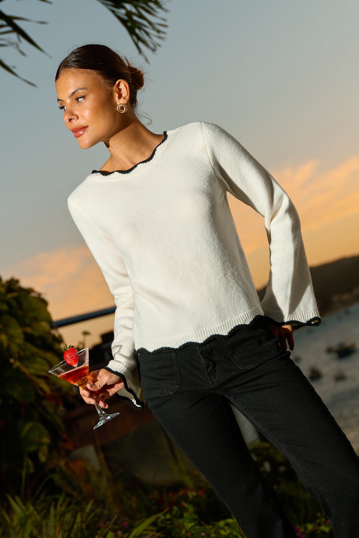 Very Charming White Sweater