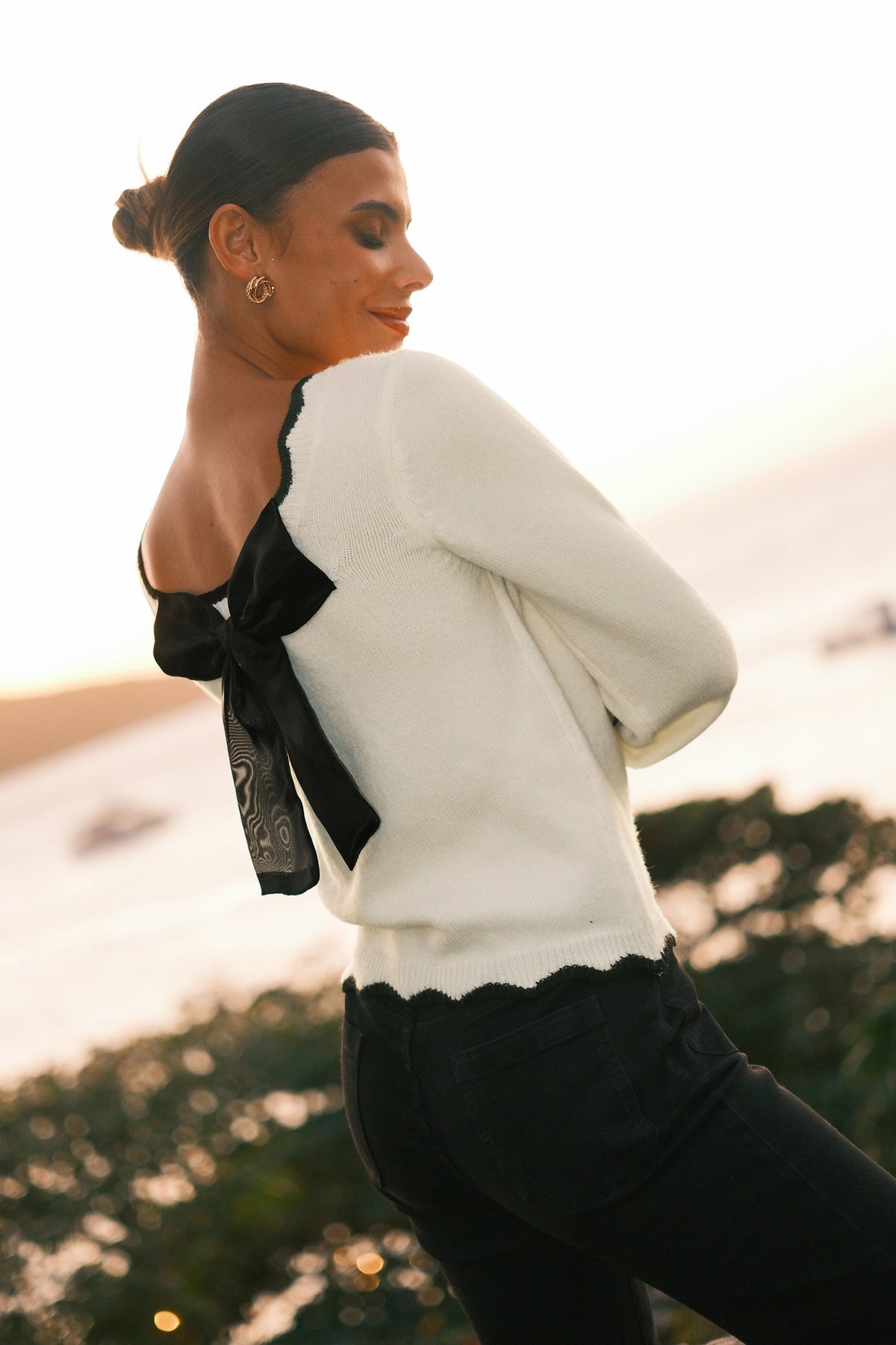Very Charming White Sweater