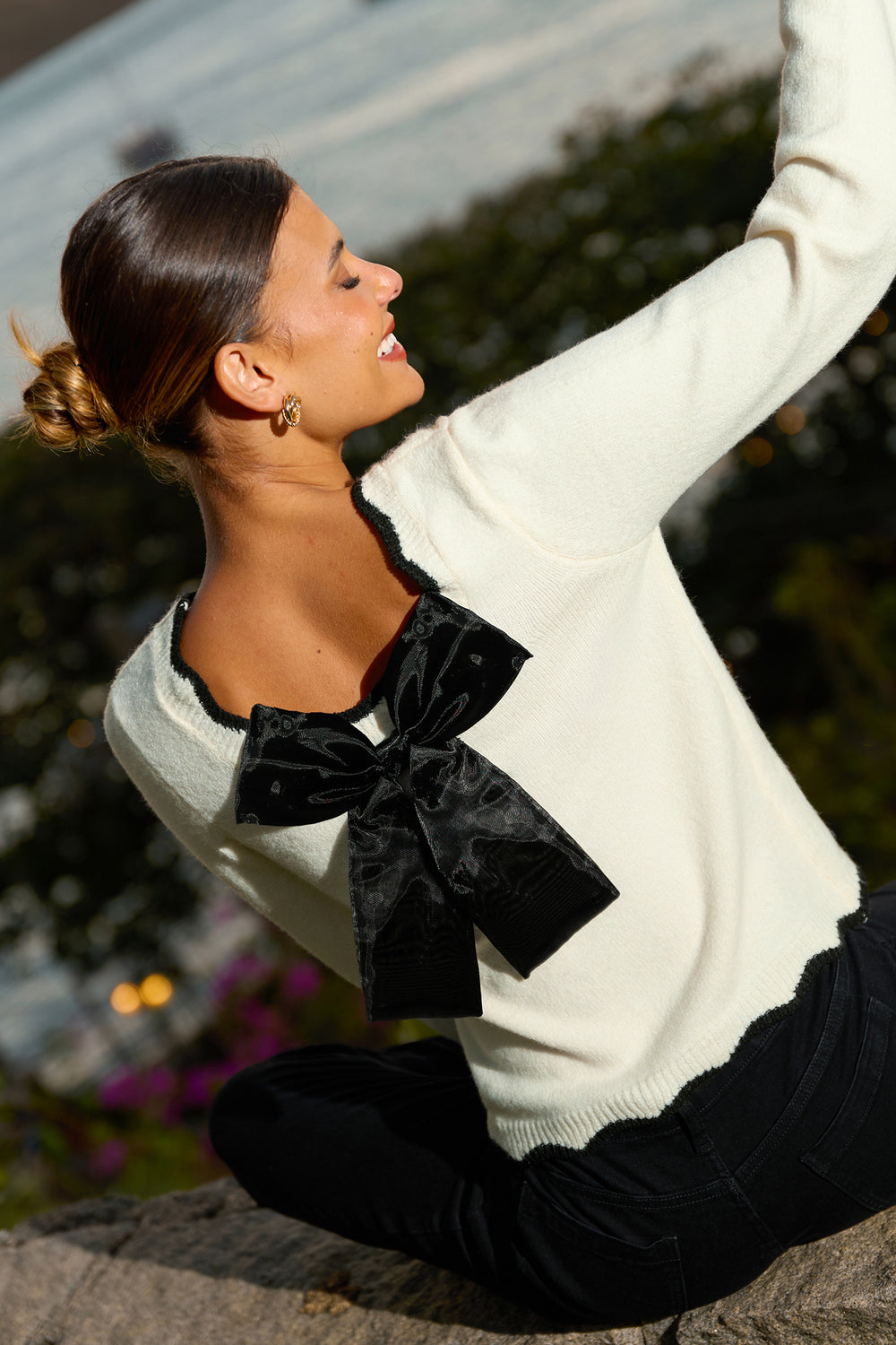 Very Charming White Sweater