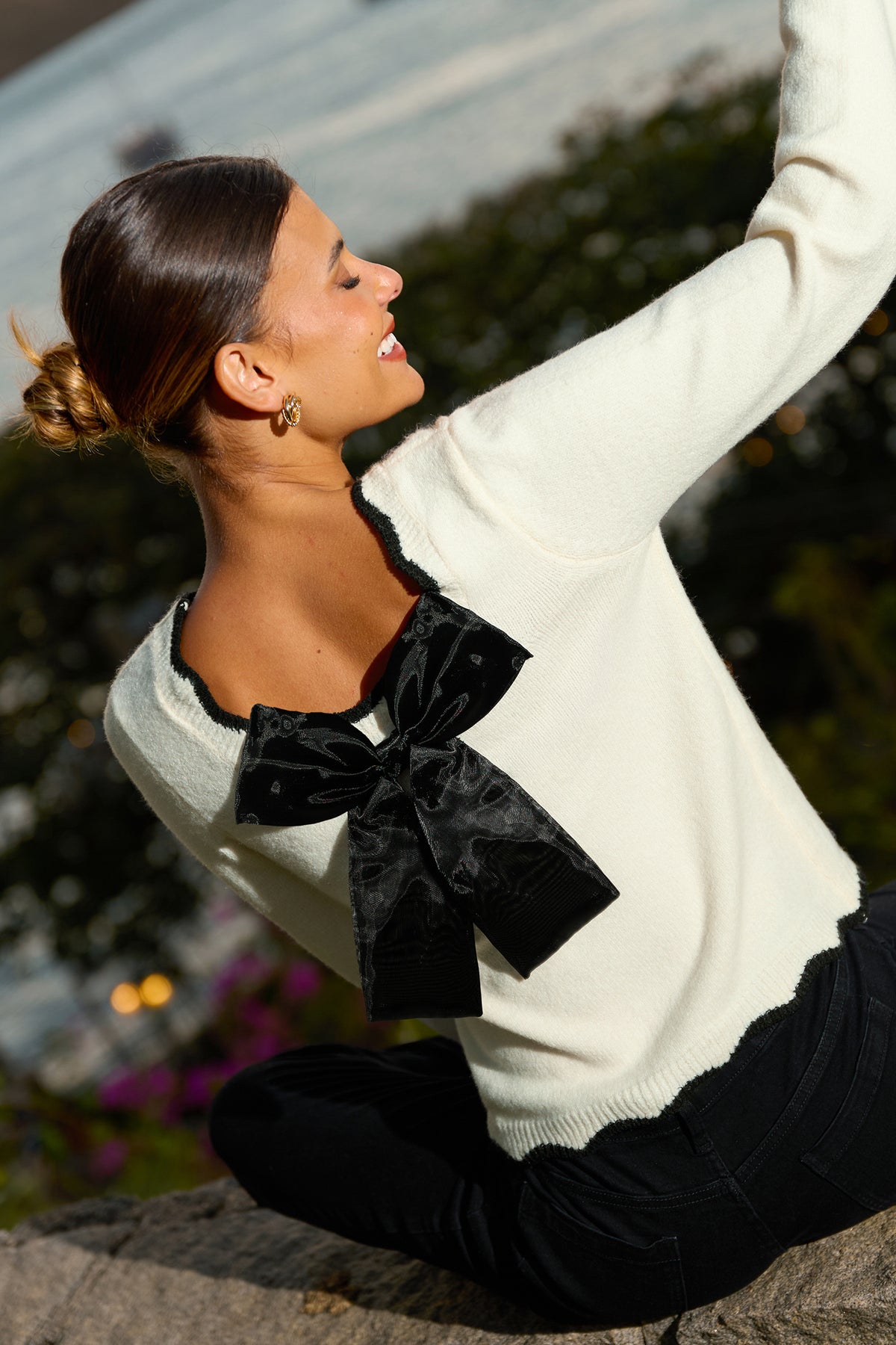 Very Charming White Sweater