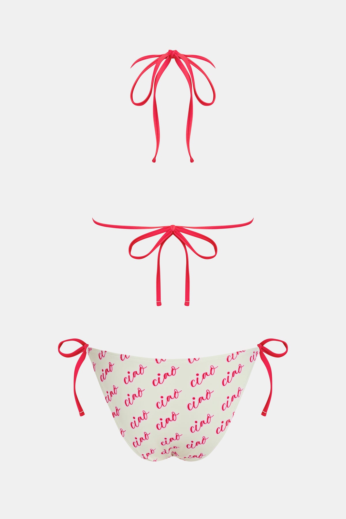 Wander Free White Bikini Set
