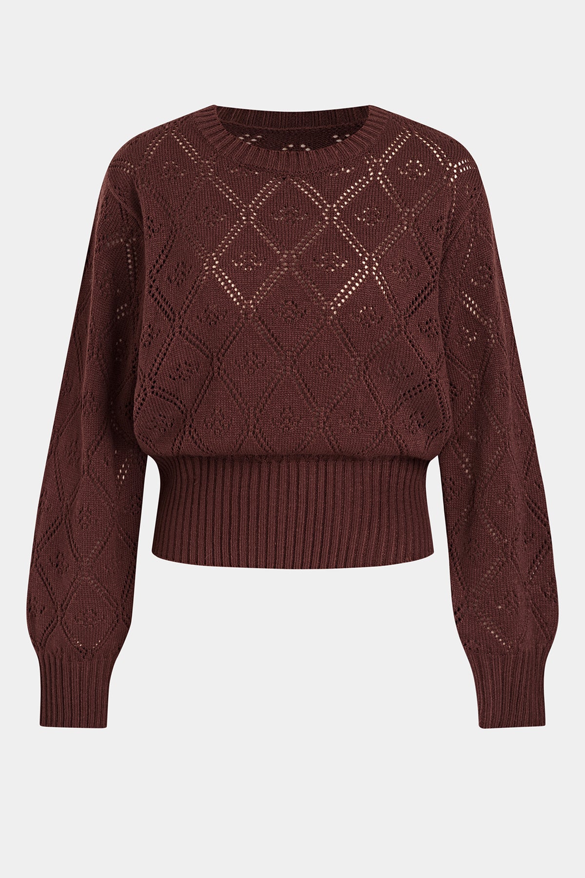 Warm Cocoa Brown Sweater