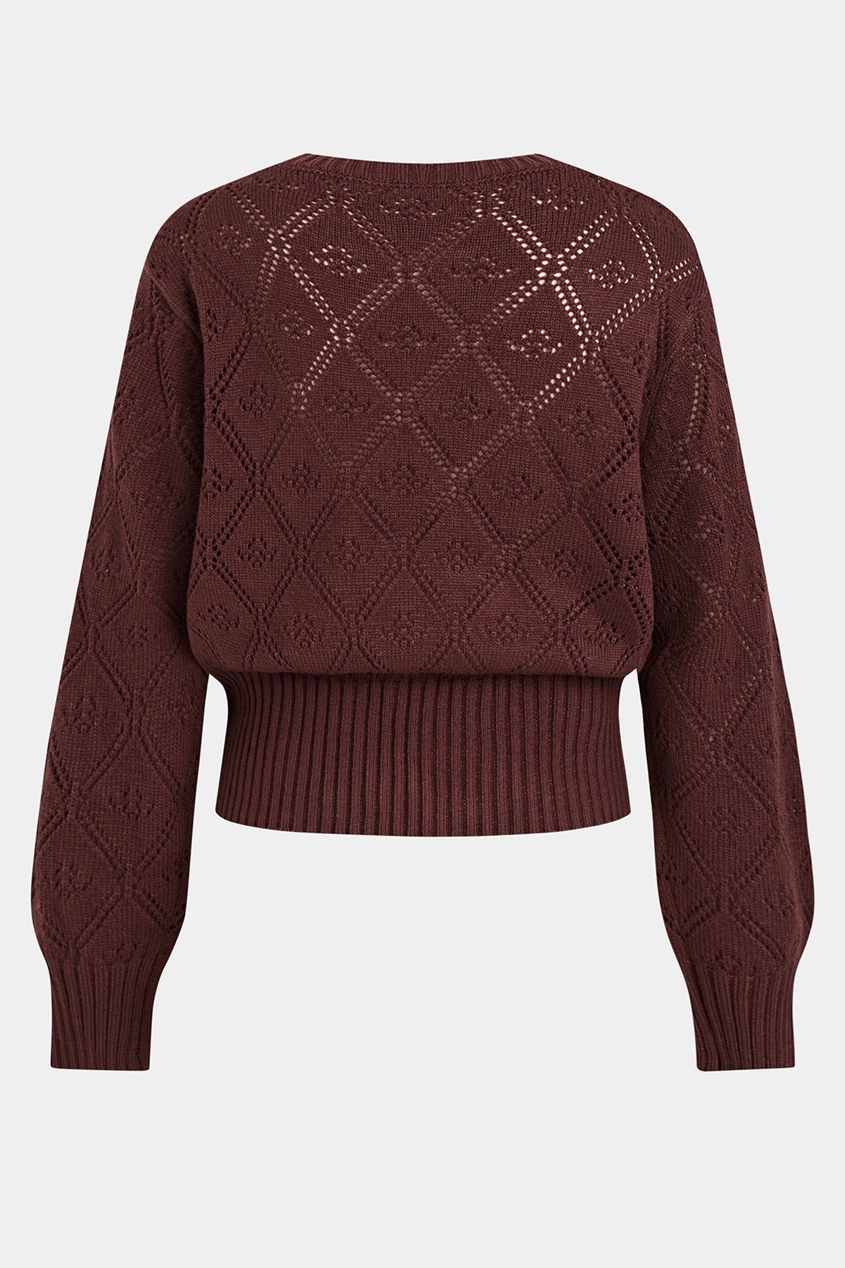 Warm Cocoa Brown Sweater
