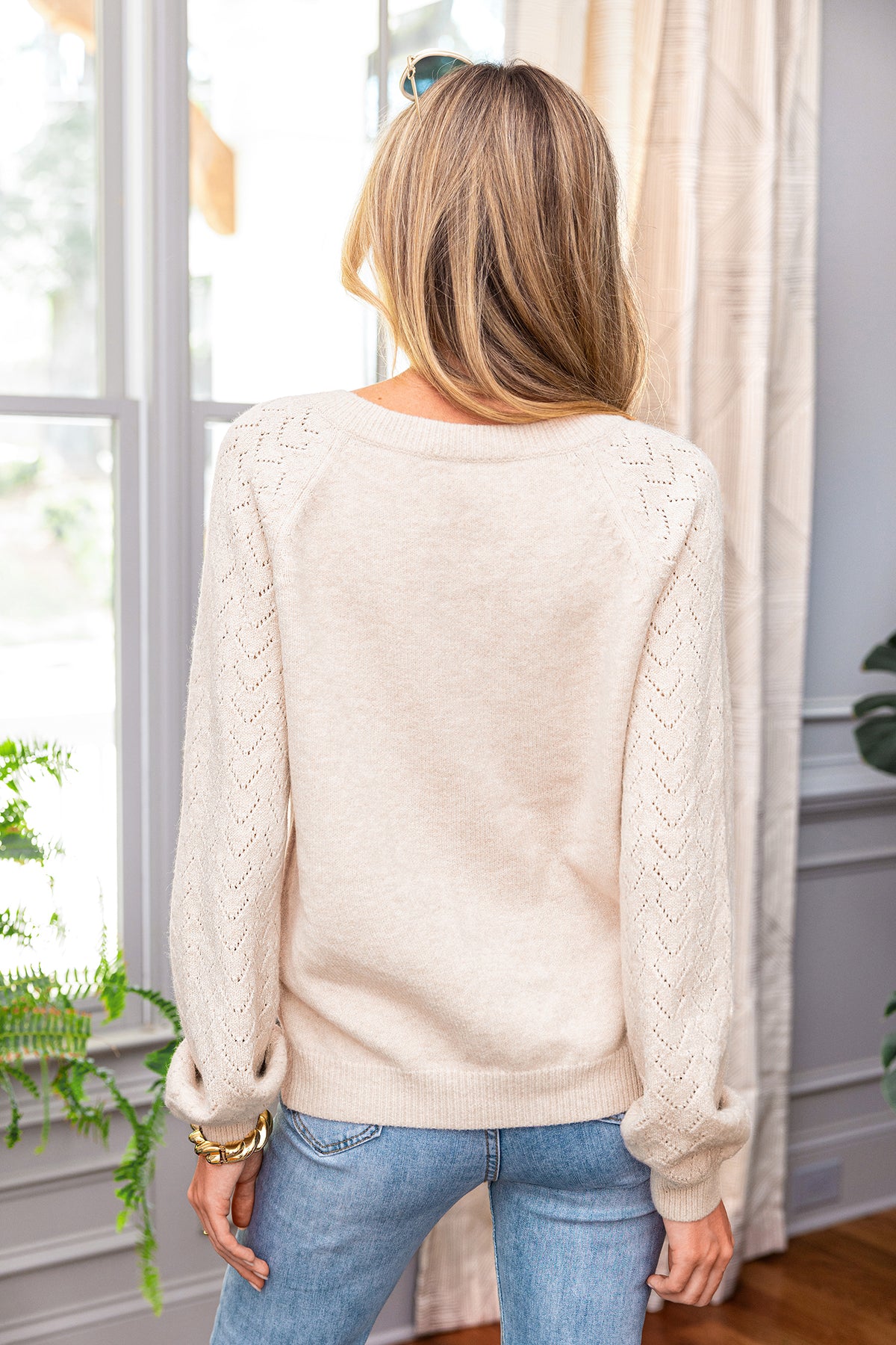 Warm & Easy Beige Sweater