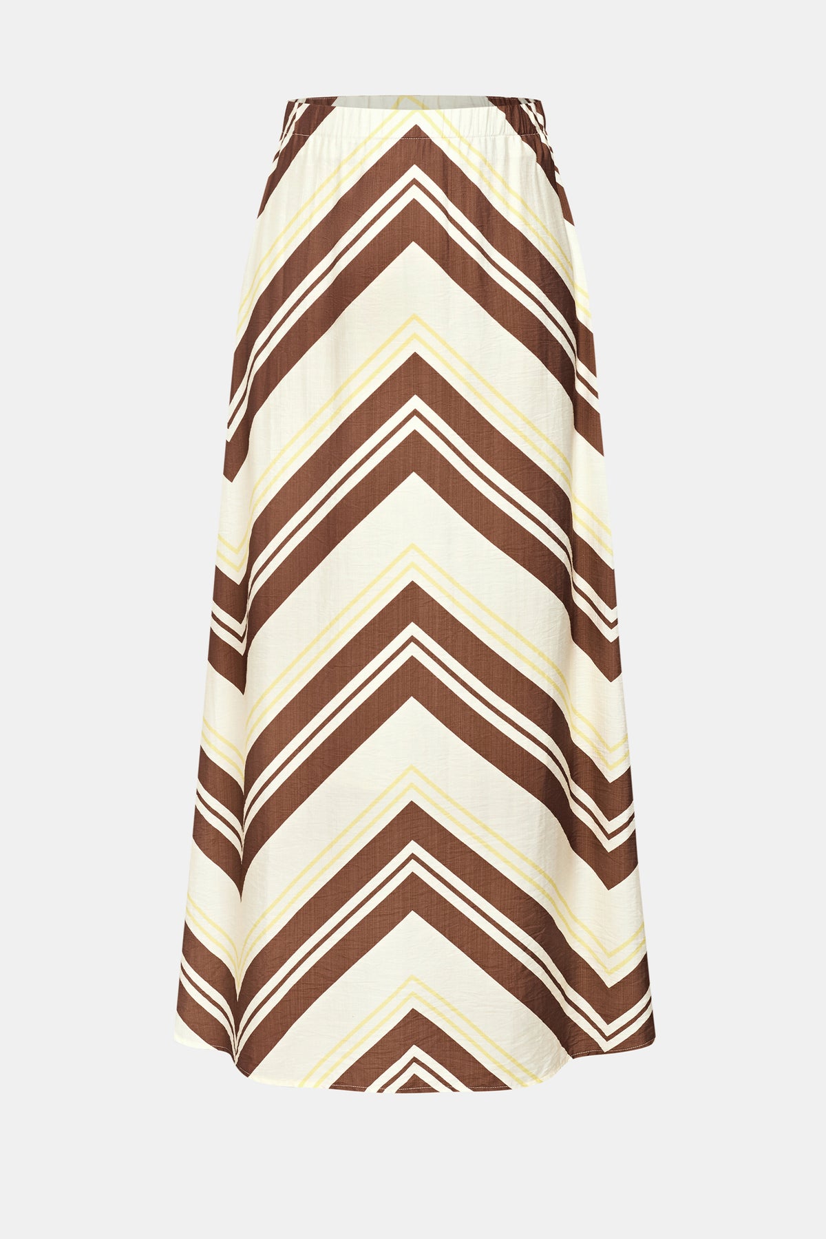 Weekend Away Chevron Maxi Skirt