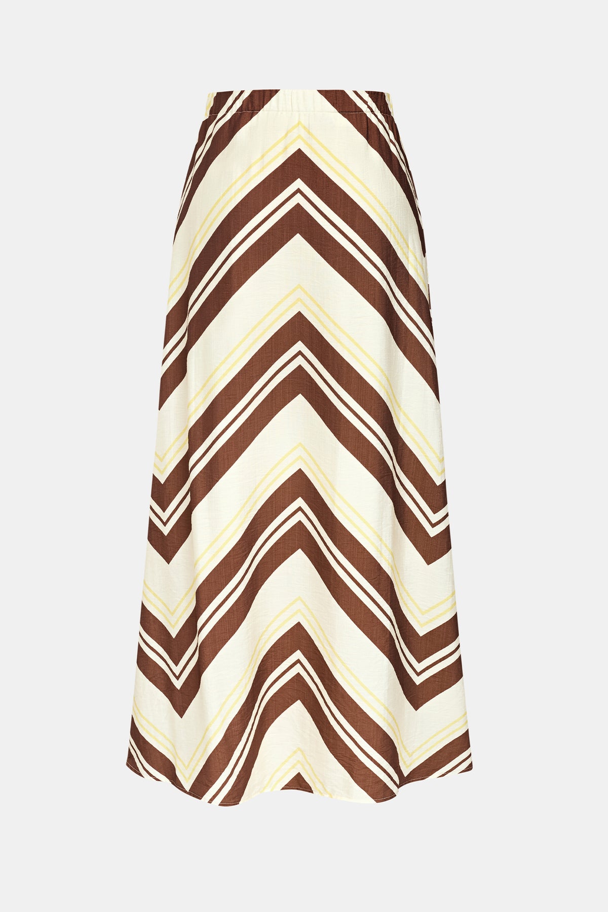 Weekend Away Chevron Maxi Skirt