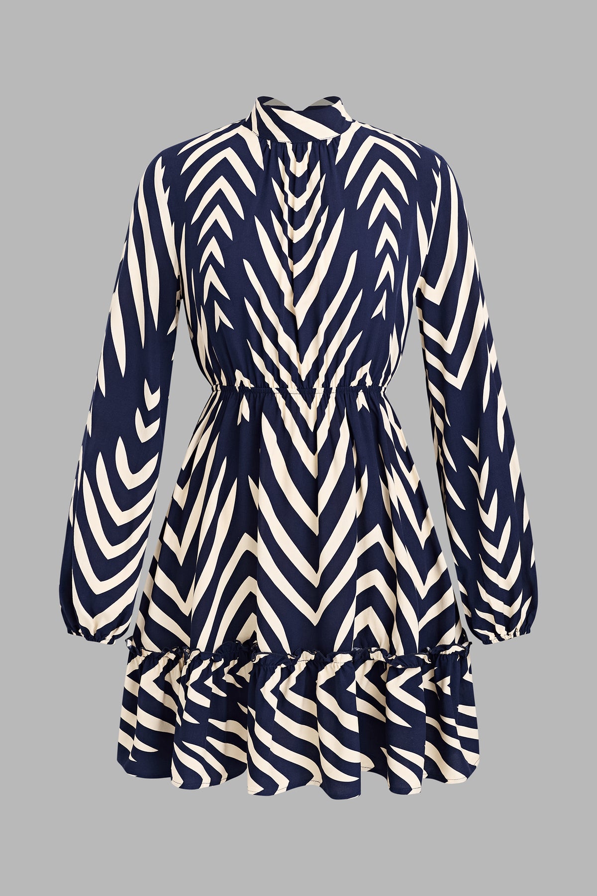 Wild Breeze Tropical Mini Dress