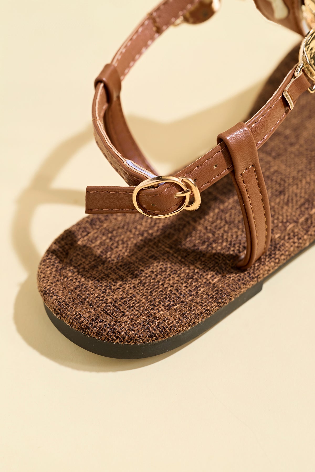 Wild Move Faux Leather Sandals