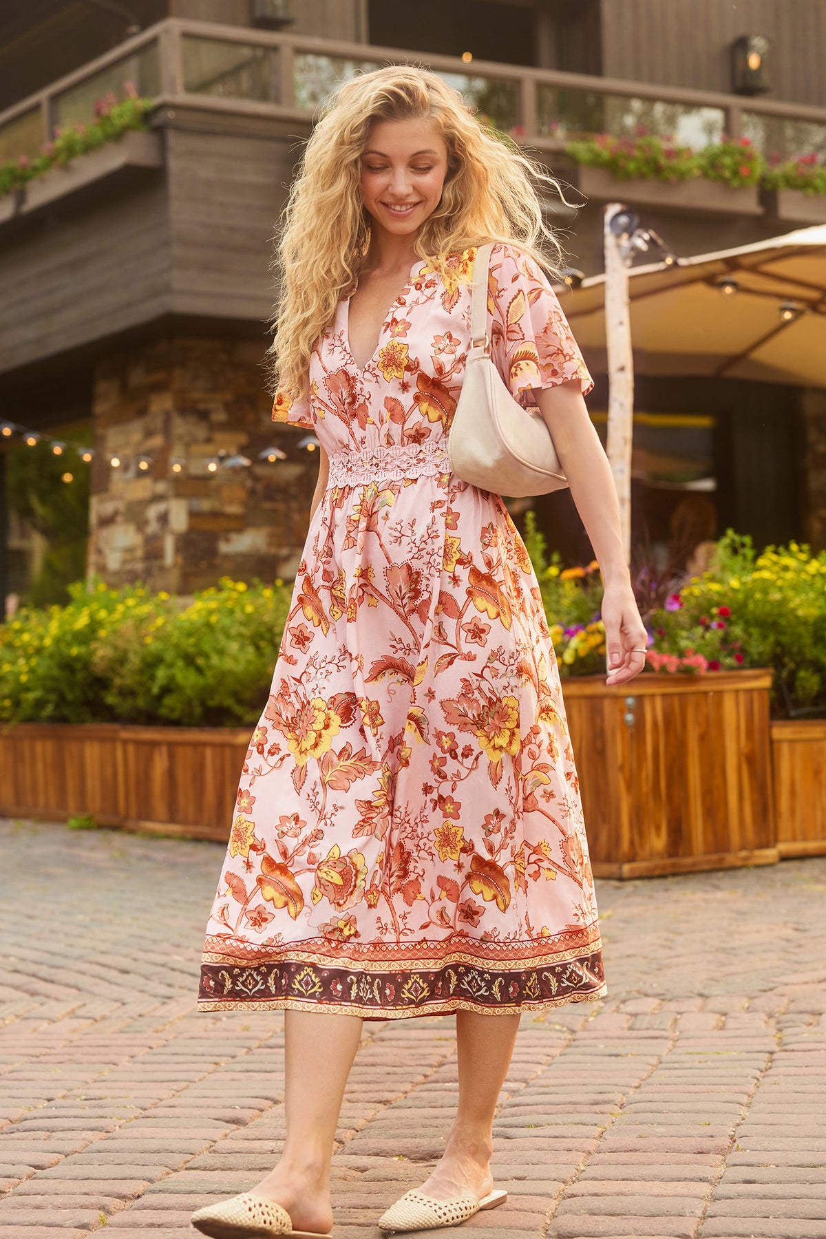 Wildflower Ridge Floral Maxi Dress