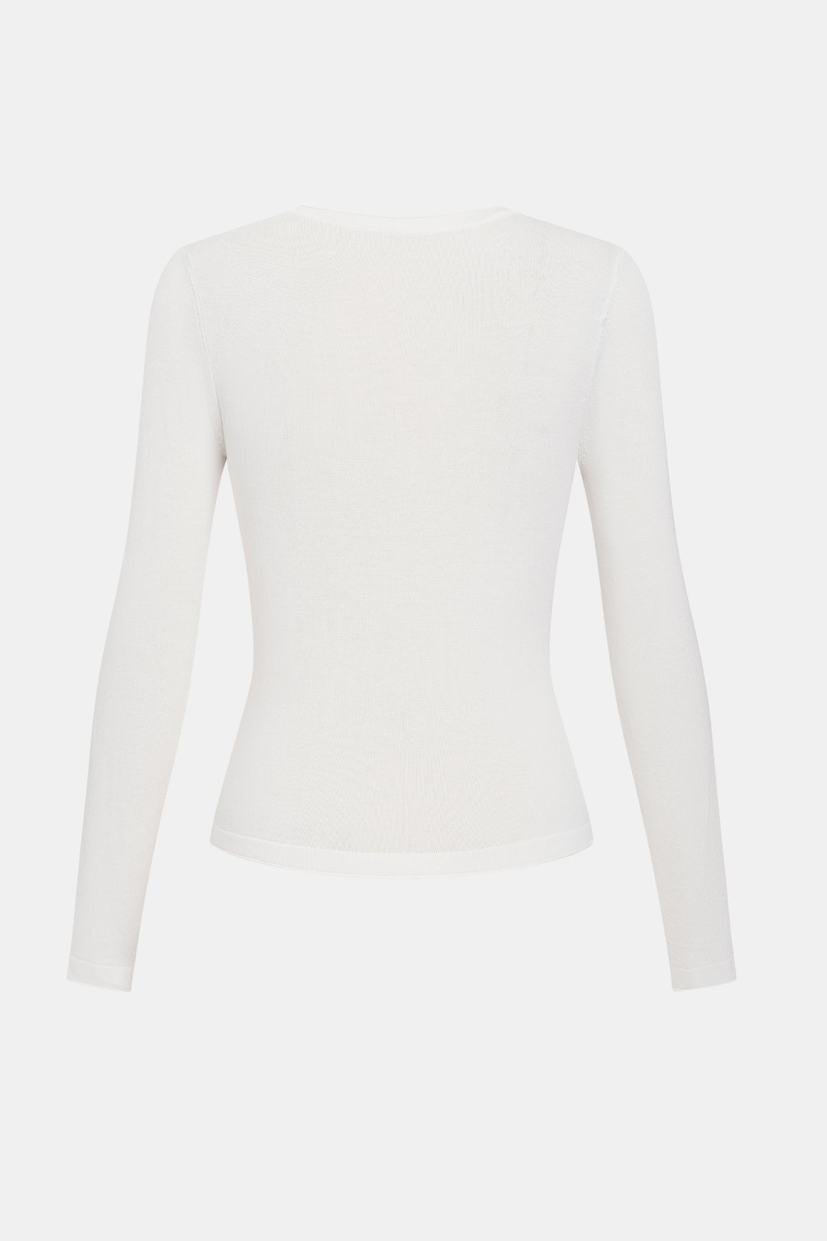 Wrapped in Warmth White Sweater