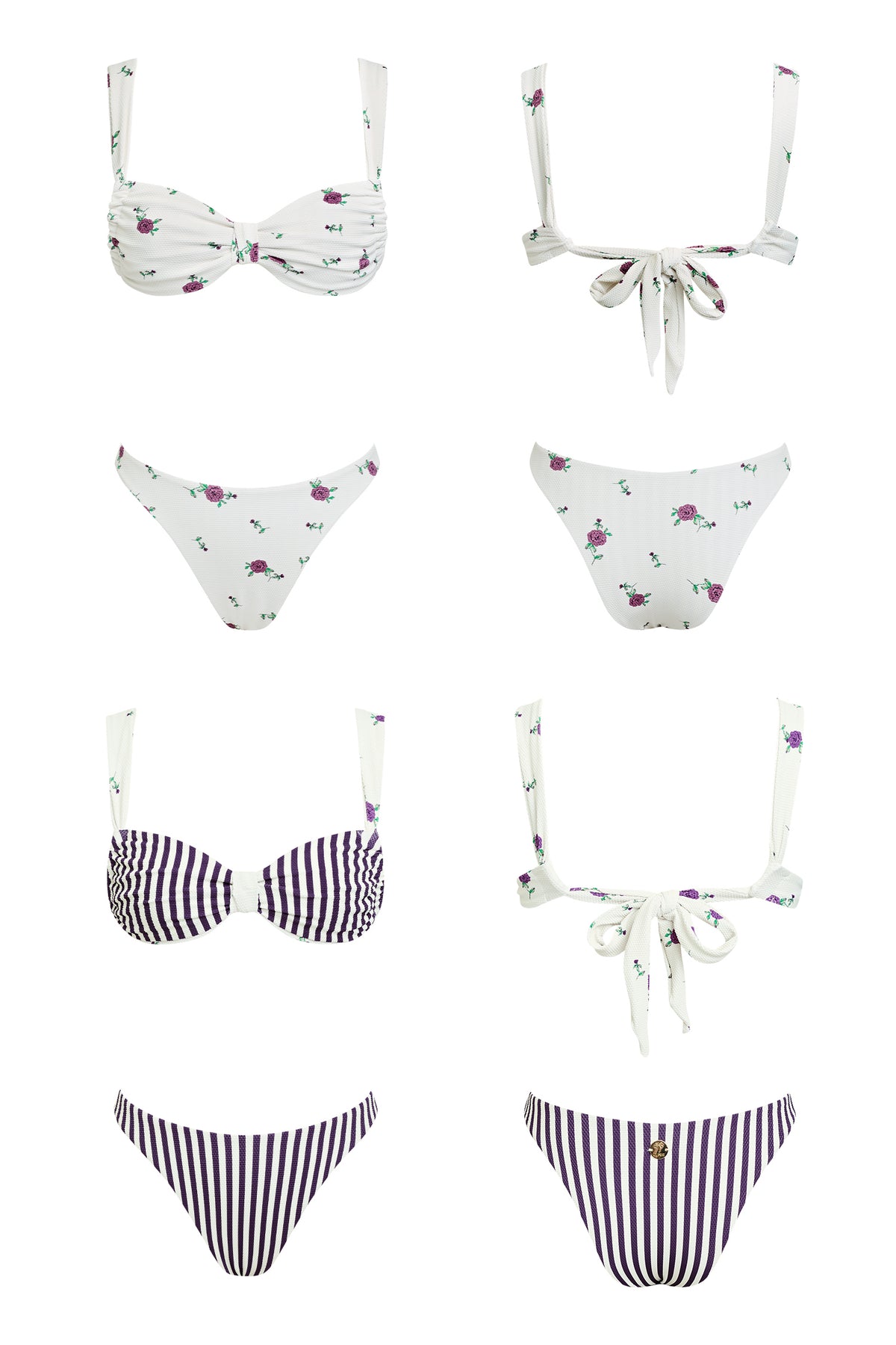x JOJO Setting Sail Reversible Bikini Set
