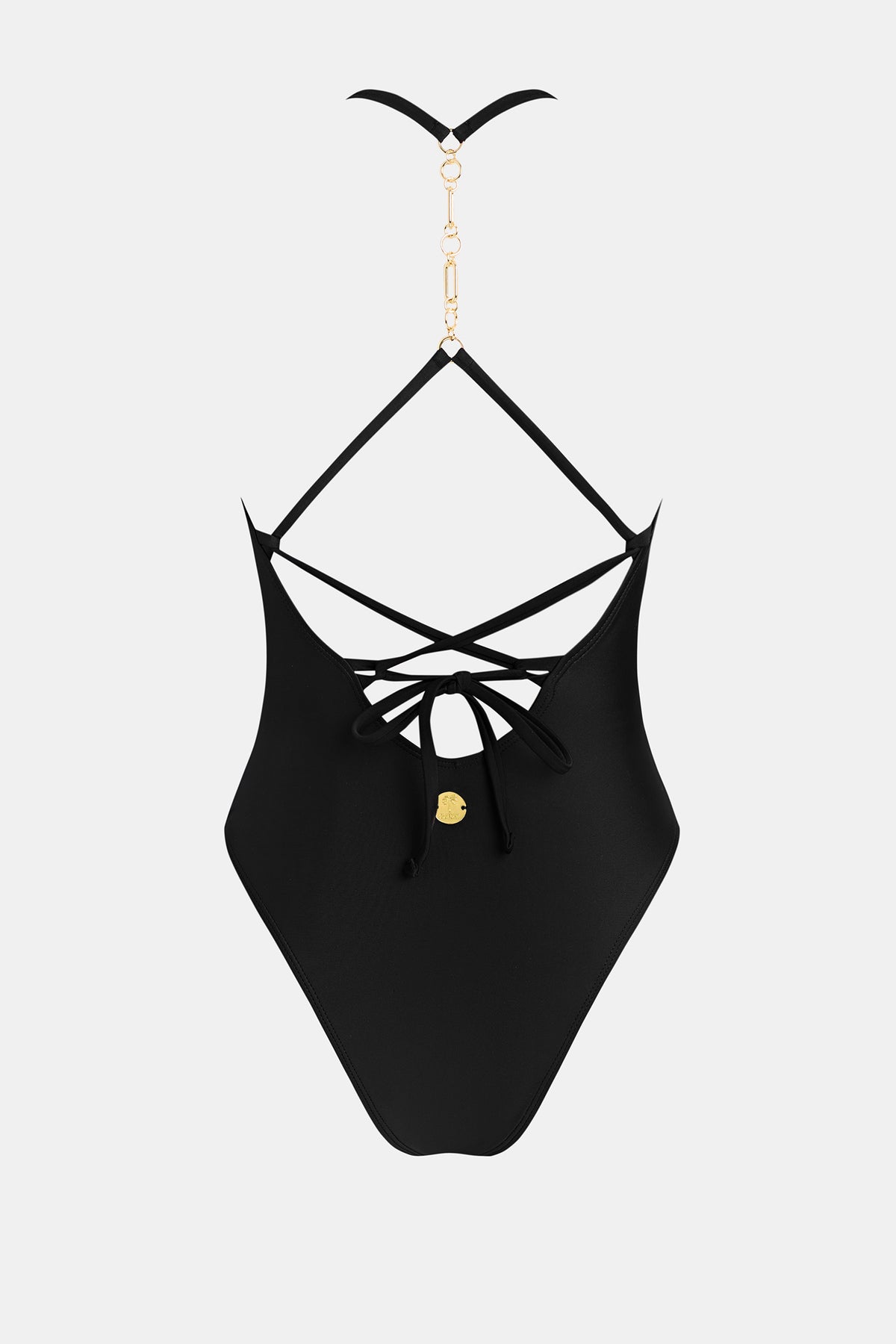 x Lexi Rivera Golden Tan One-Piece Swimsuit