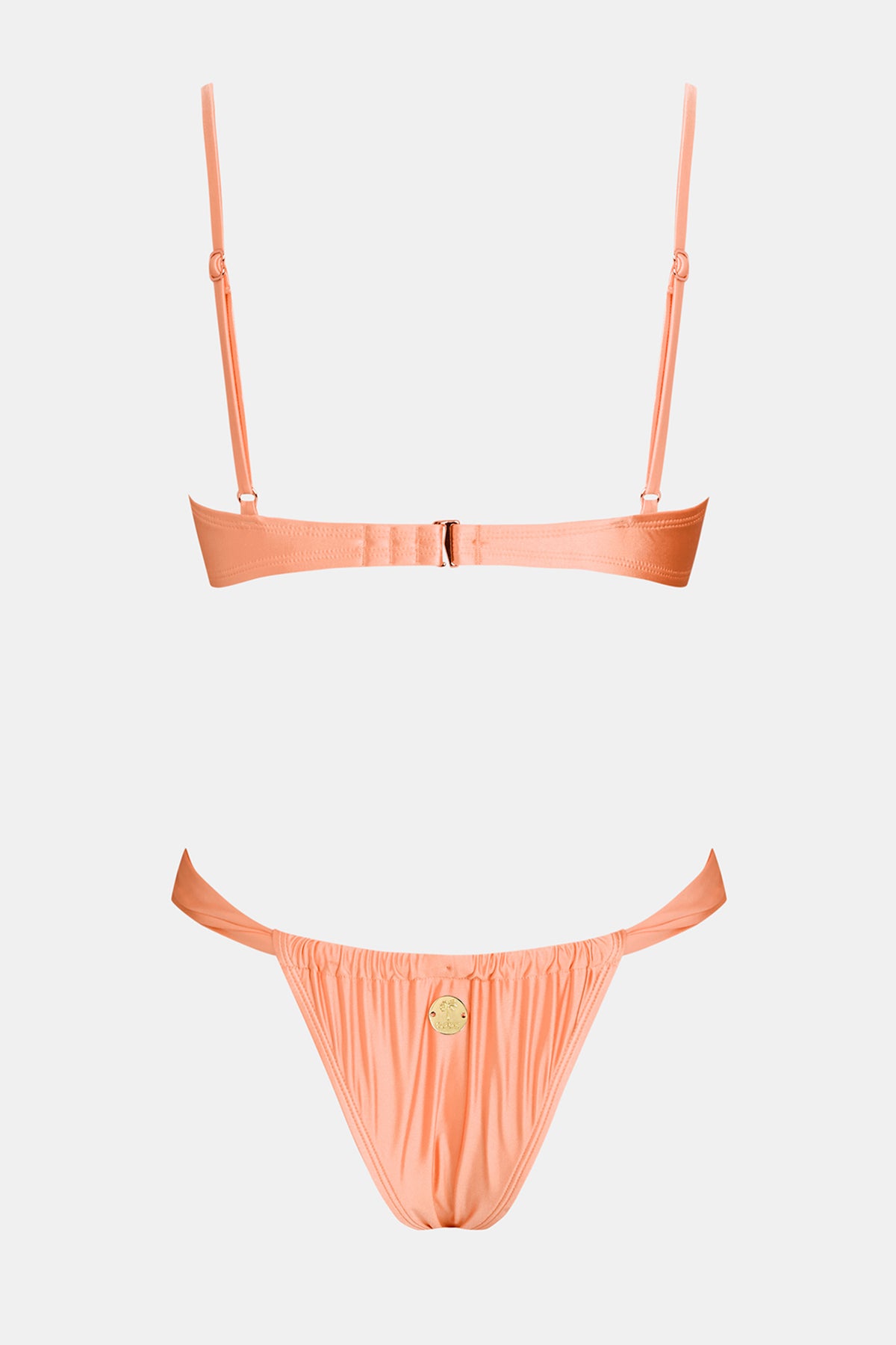 x Lexi Rivera Good & Peachy Bikini Set