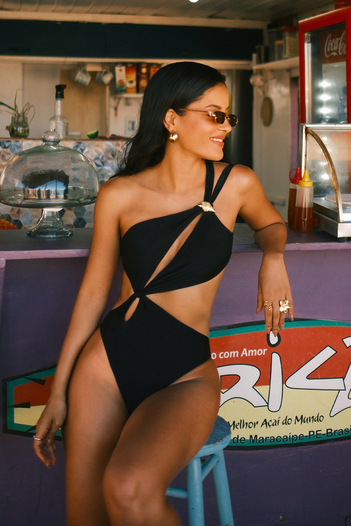x Lexi Rivera On My Feed Monokini Swimsuit